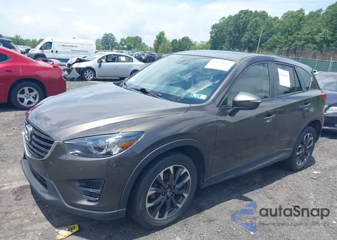 2016 Mazda Cx-5 Grand Touring from USA, damaged, VIN JM3KE4DY8G0740804